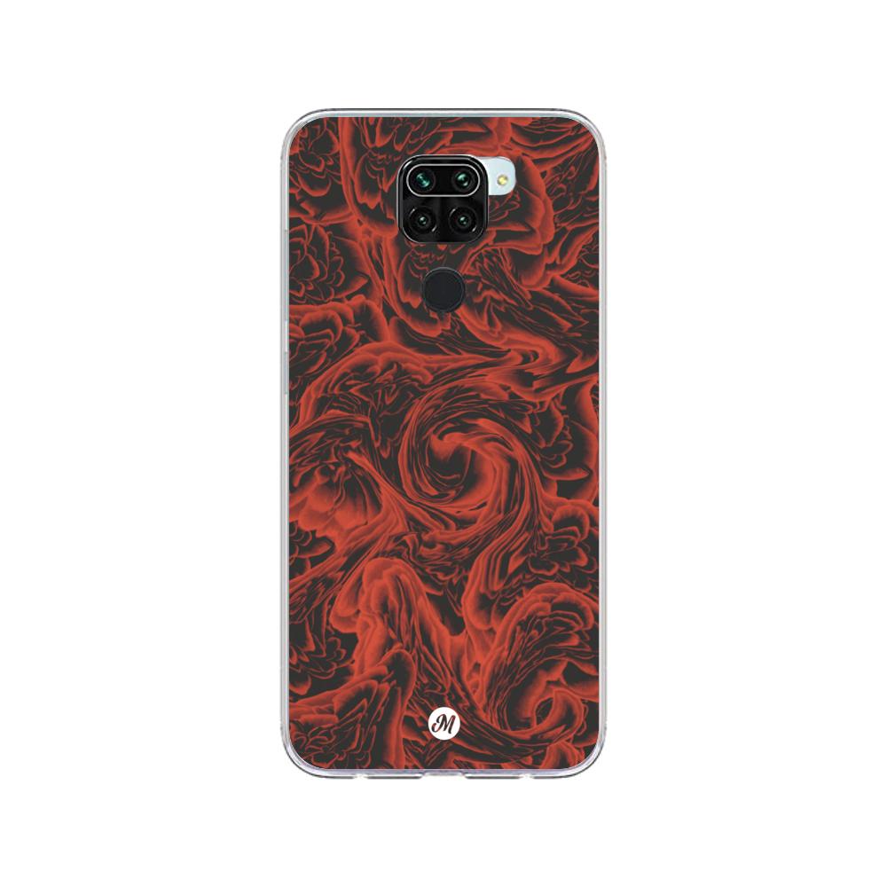 Cases para Xiaomi redmi note 9 RED ROSES - Mandala Cases