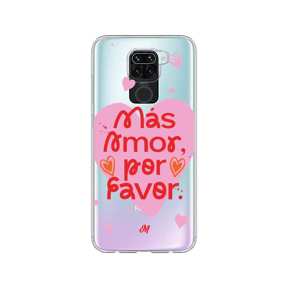 Cases para Xiaomi redmi note 9 MÁS AMOR POR FAVOR - Mandala Cases