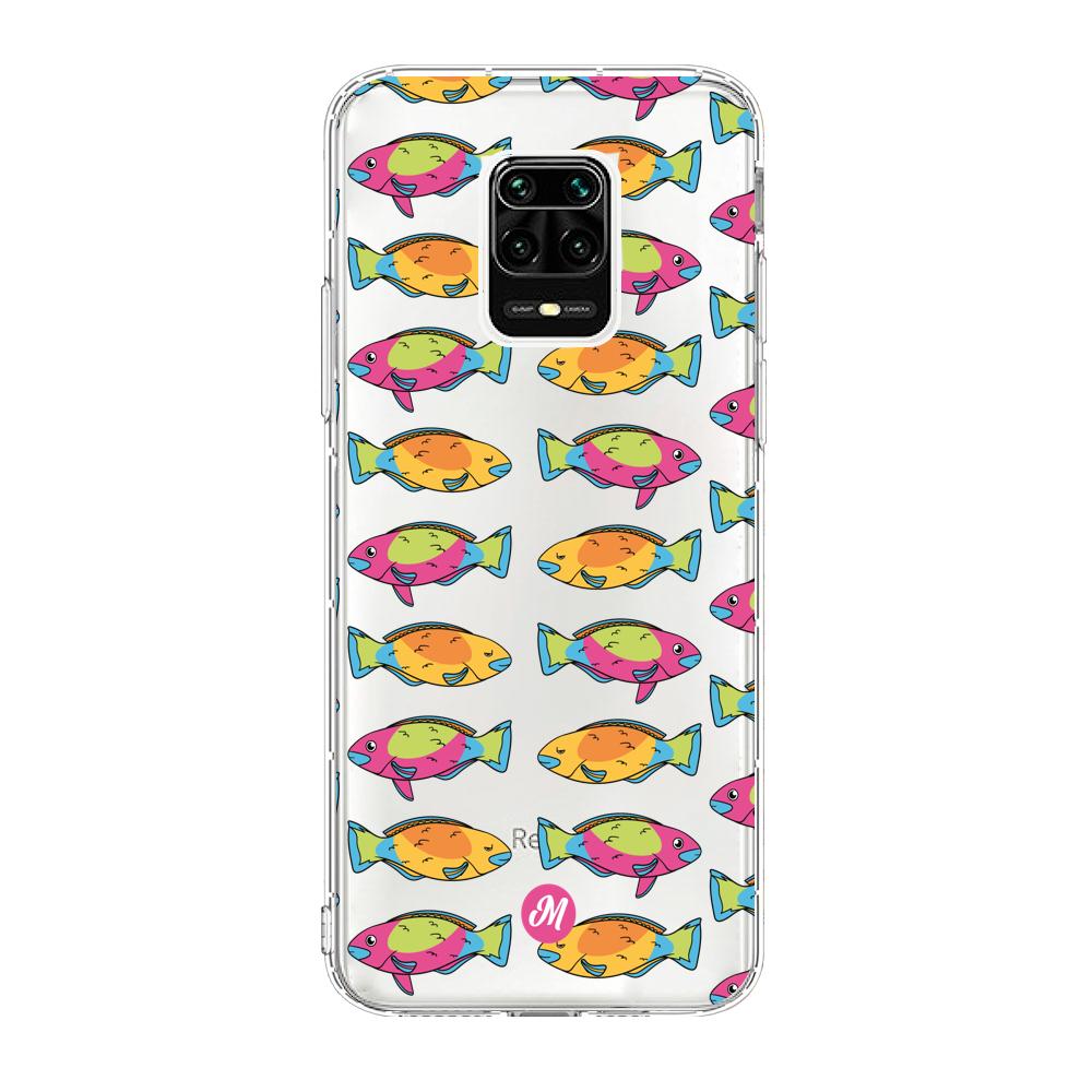 Cases para Xiaomi redmi note 9s Pez loro - Mandala Cases