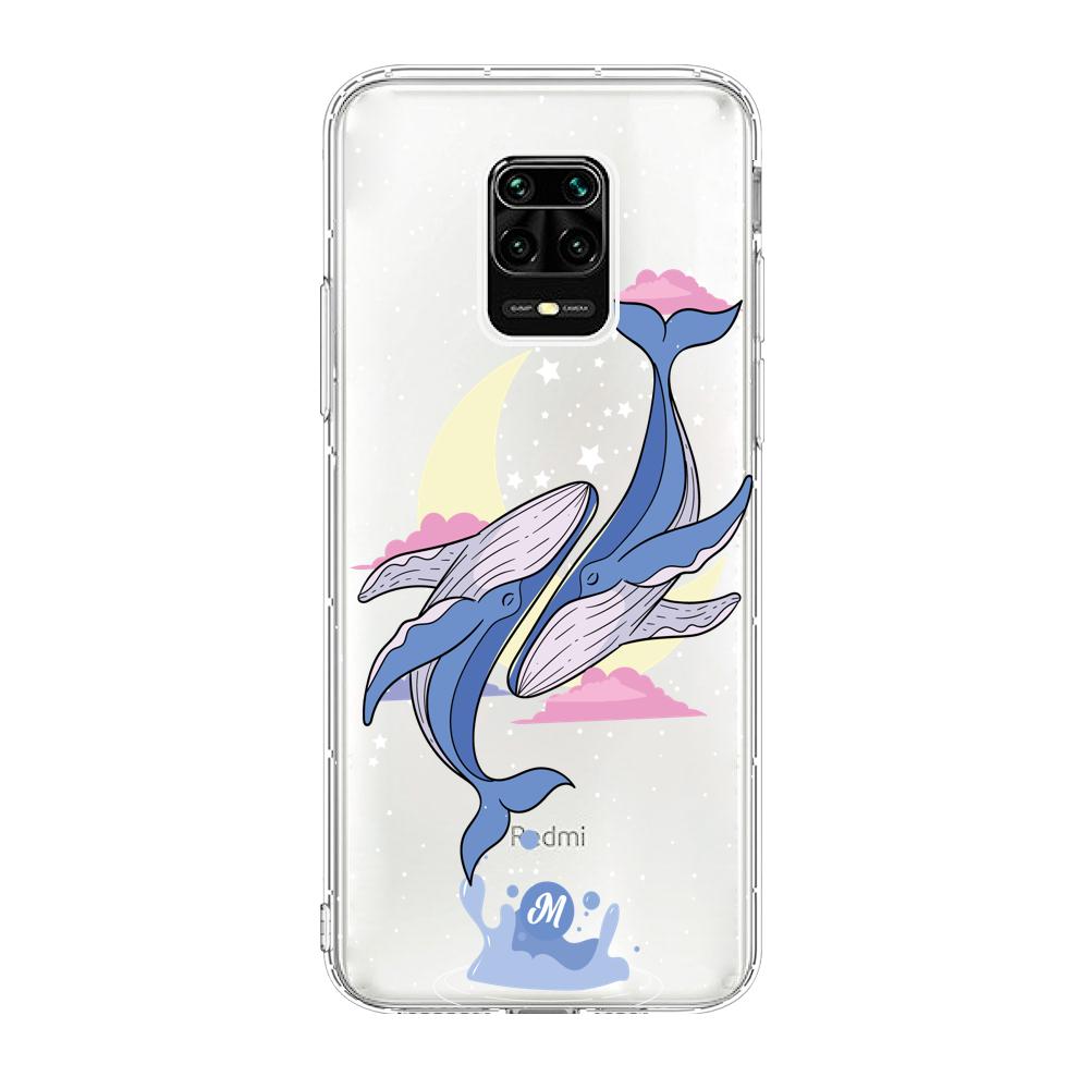 Cases para Xiaomi redmi note 9s Amor de ballenas - Mandala Cases