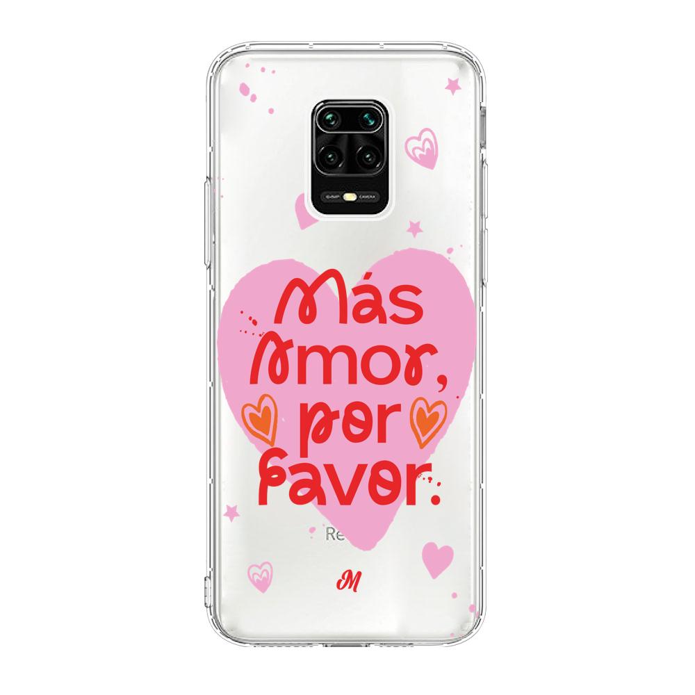 Cases para Xiaomi redmi note 9s MÁS AMOR POR FAVOR - Mandala Cases