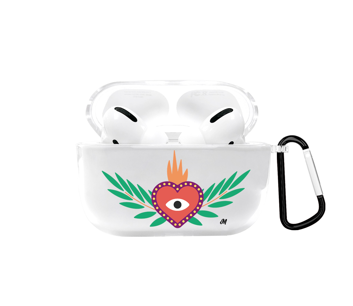 Heart Airpods case - Mandala Cases sas