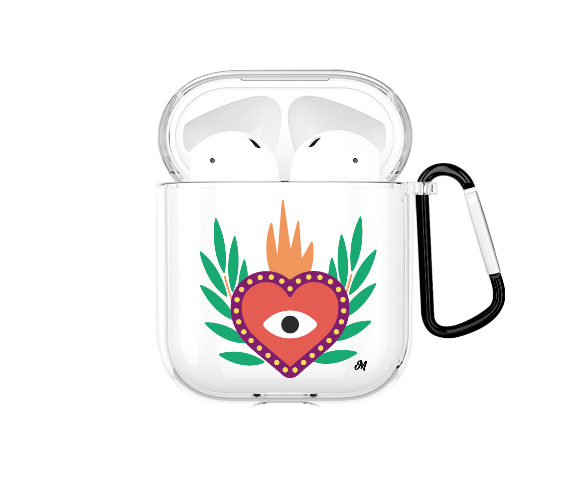 Heart Airpods case - Mandala Cases sas