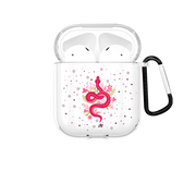 Pink Snake Airpods Case - Mandala Cases sas
