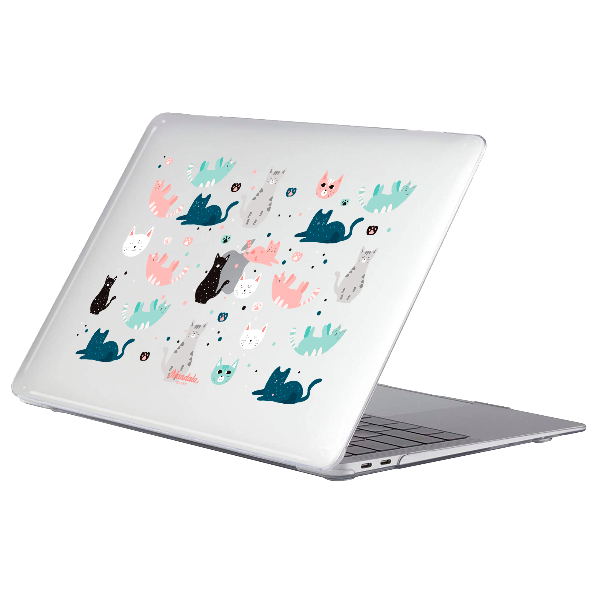 Cats MacBook Case - Mandala Cases