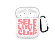 Self Love Club Pink Airpods case - Mandala Cases