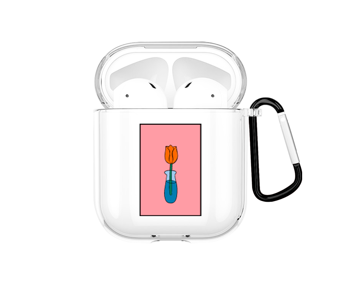 Tulipán Airpods case - Mandala Cases