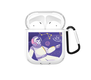 astronauta morado Airpods case - Mandala Cases