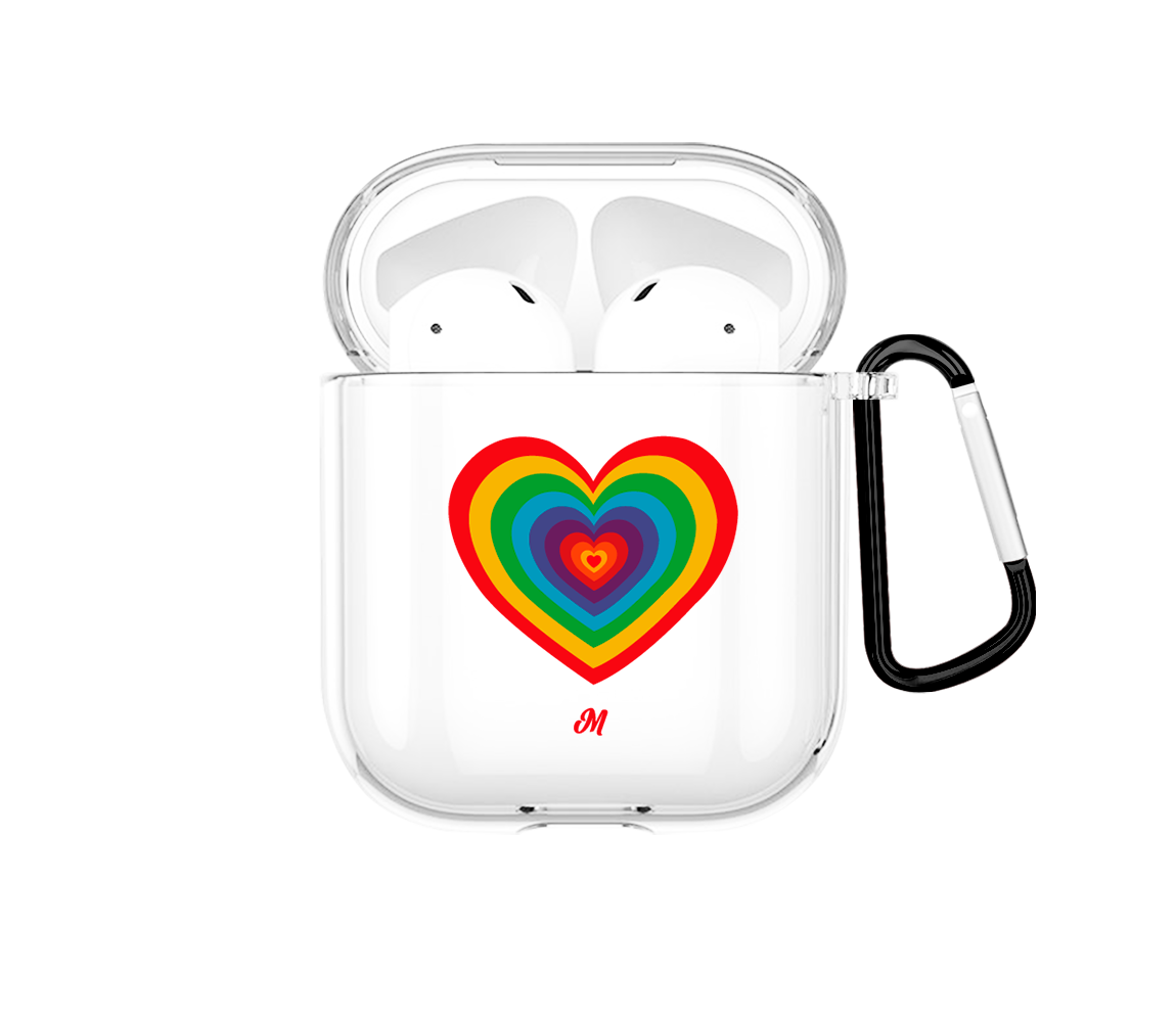 peace and love Airpods case - Mandala Cases