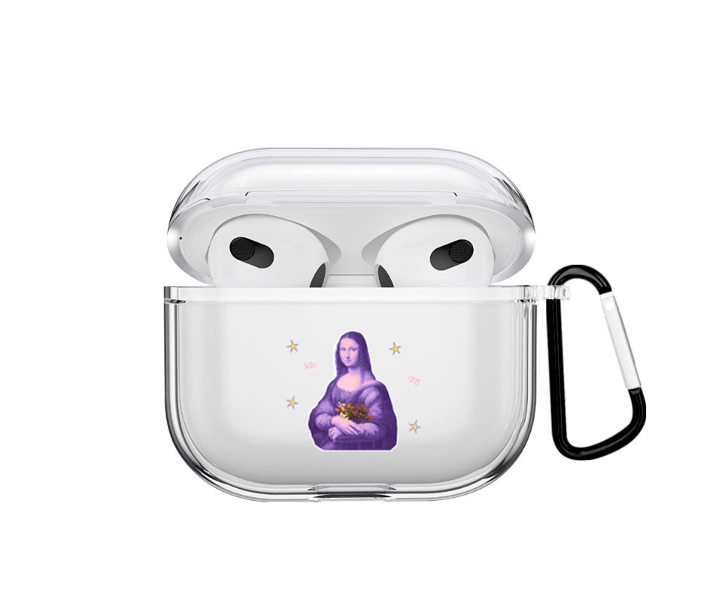 Mona lisa Airpods case - Mandala Cases 