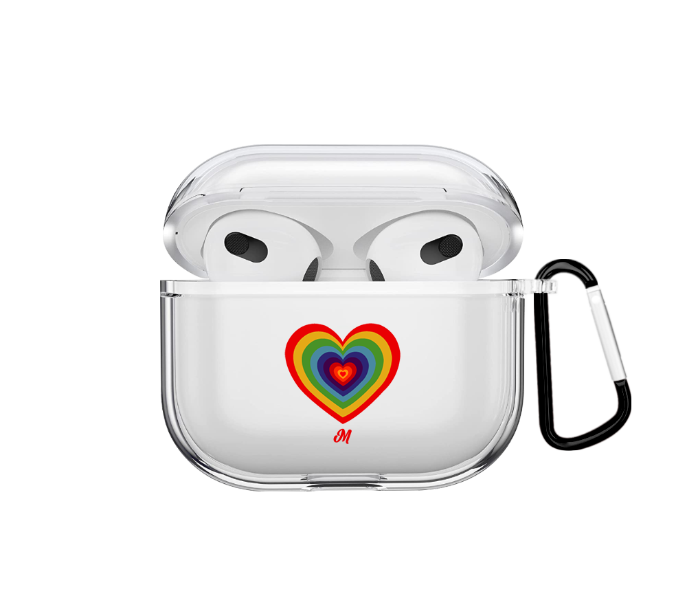 peace and love Airpods case - Mandala Cases