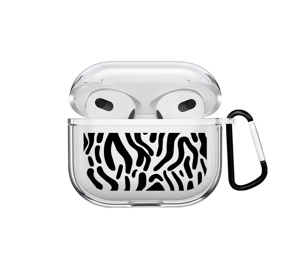 Dark Lines Print Airpods case - Mandala Cases