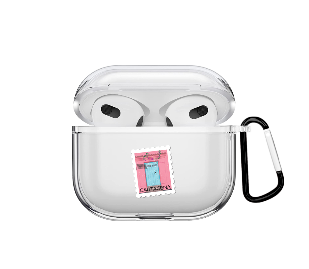 Stamp Cartagena Airpods case - Mandala Cases