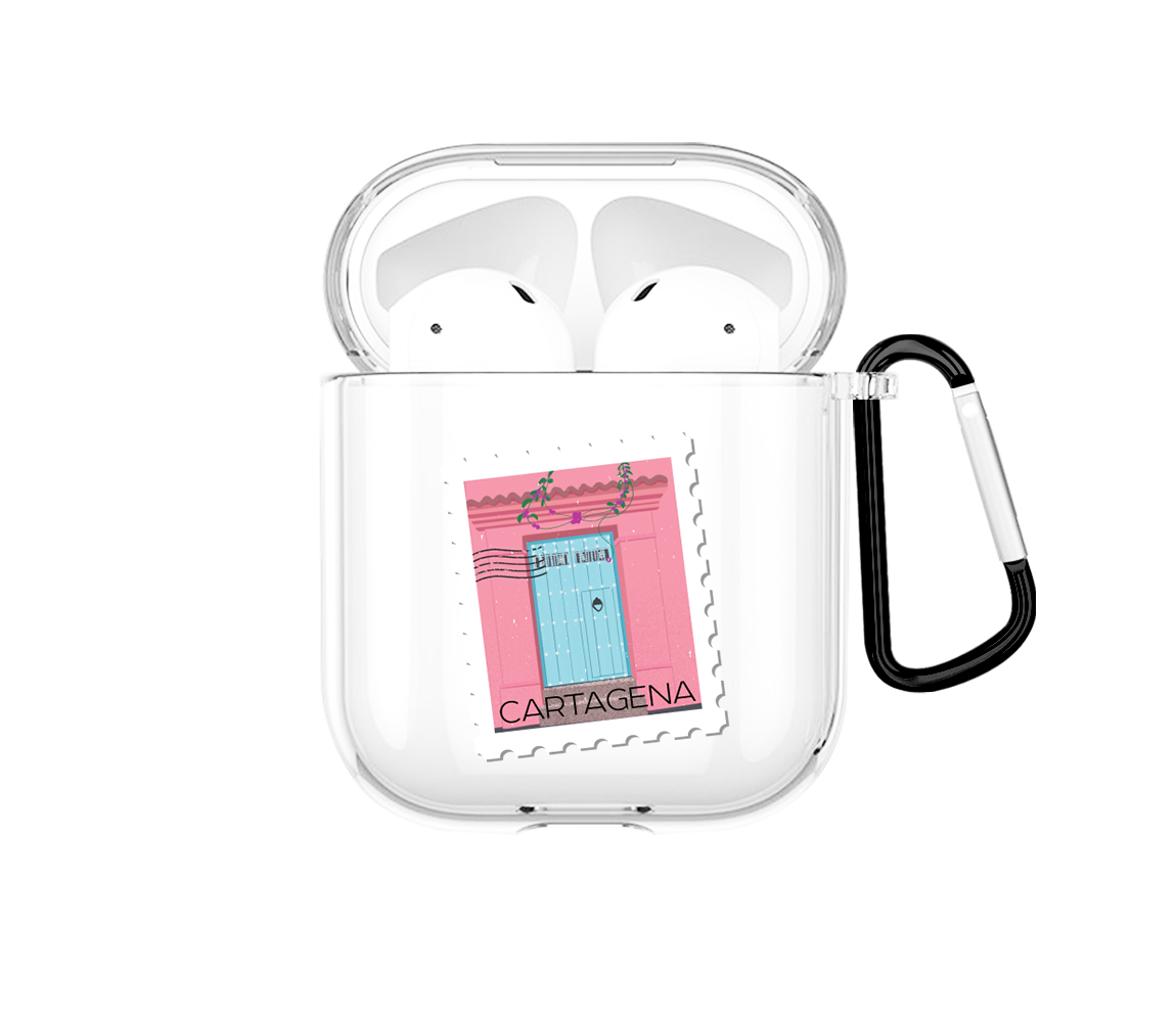 Stamp Cartagena Airpods case - Mandala Cases
