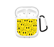 Yellow Happy Faces AirPods Case - Mandala Cases