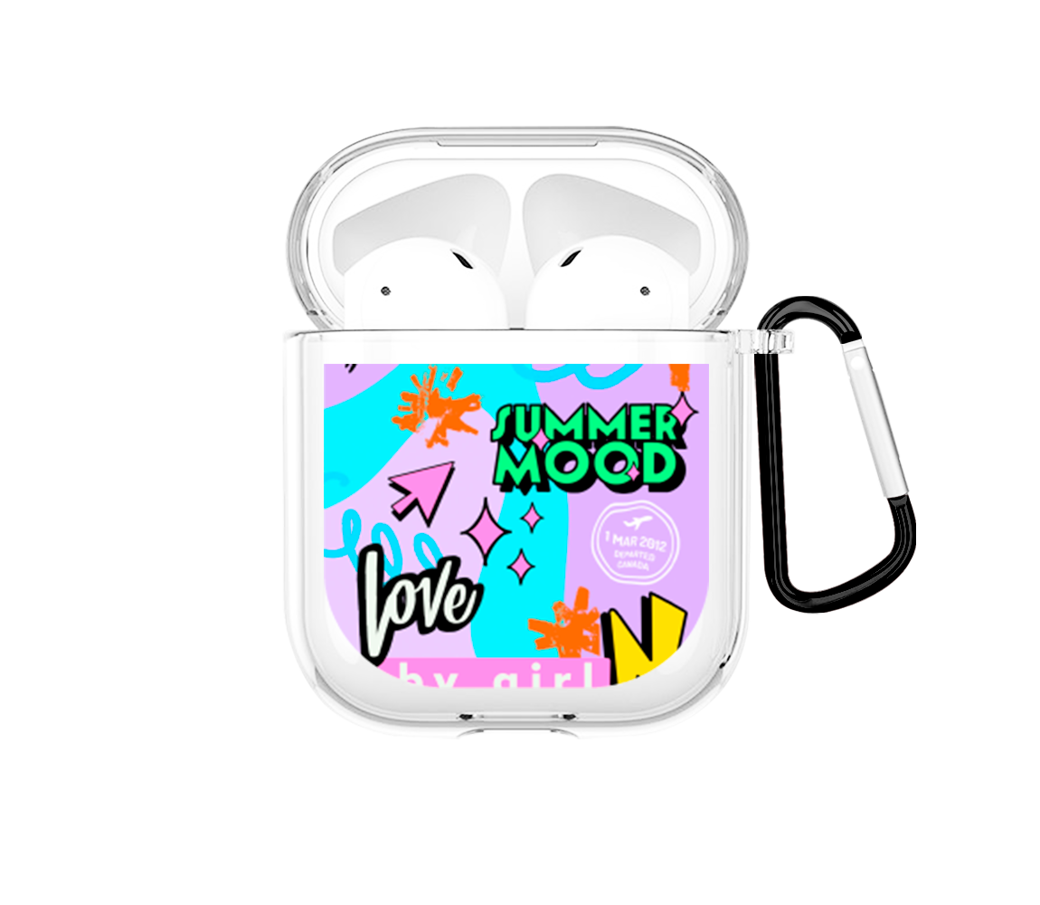 Baby Girl Airpods case - Mandala Cases