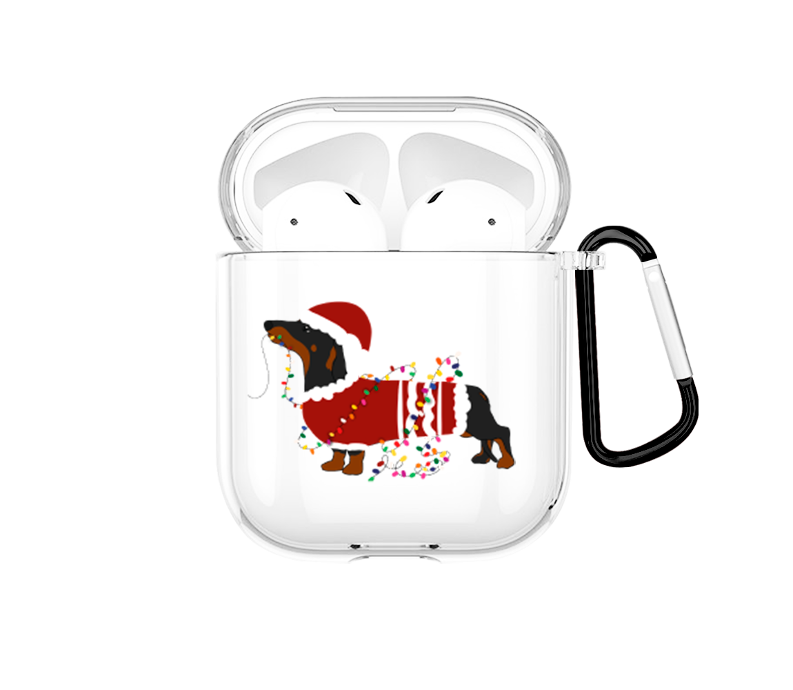 Perro Navideño Airpods case - Mandala Cases