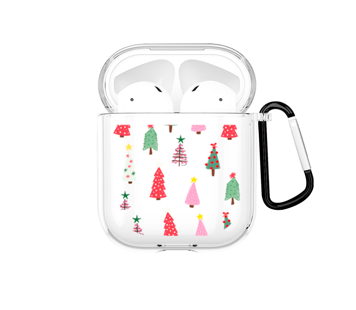 Árboles de navidad Airpods case - Mandala Cases