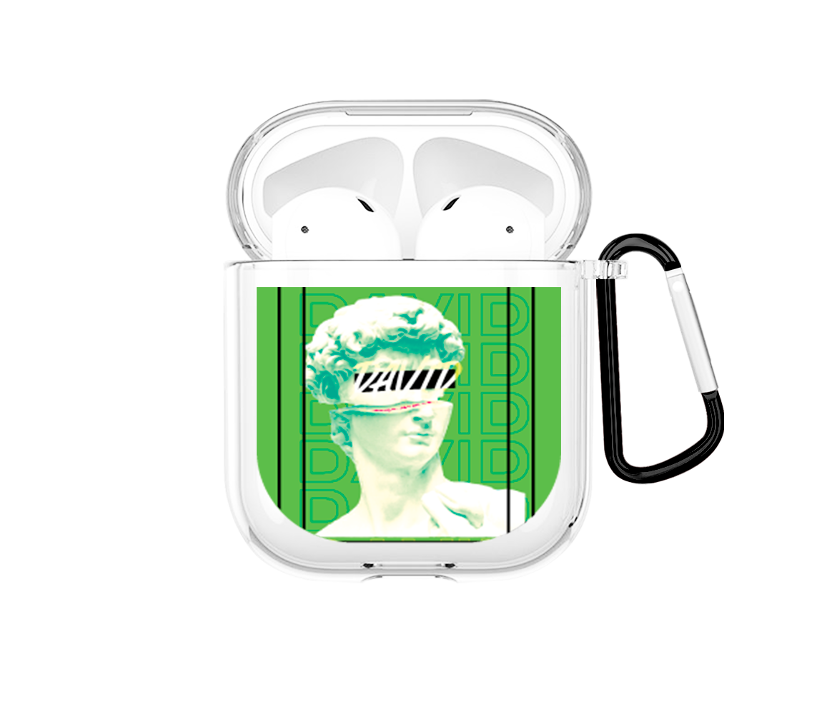 The David art Airpods case - Mandala Cases
