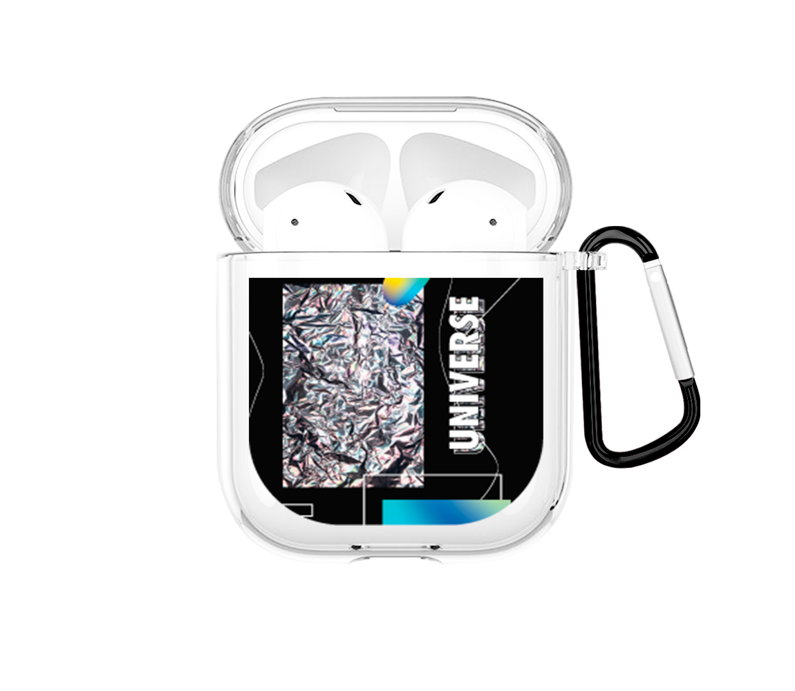 Blue universe Airpods case - Mandala Cases