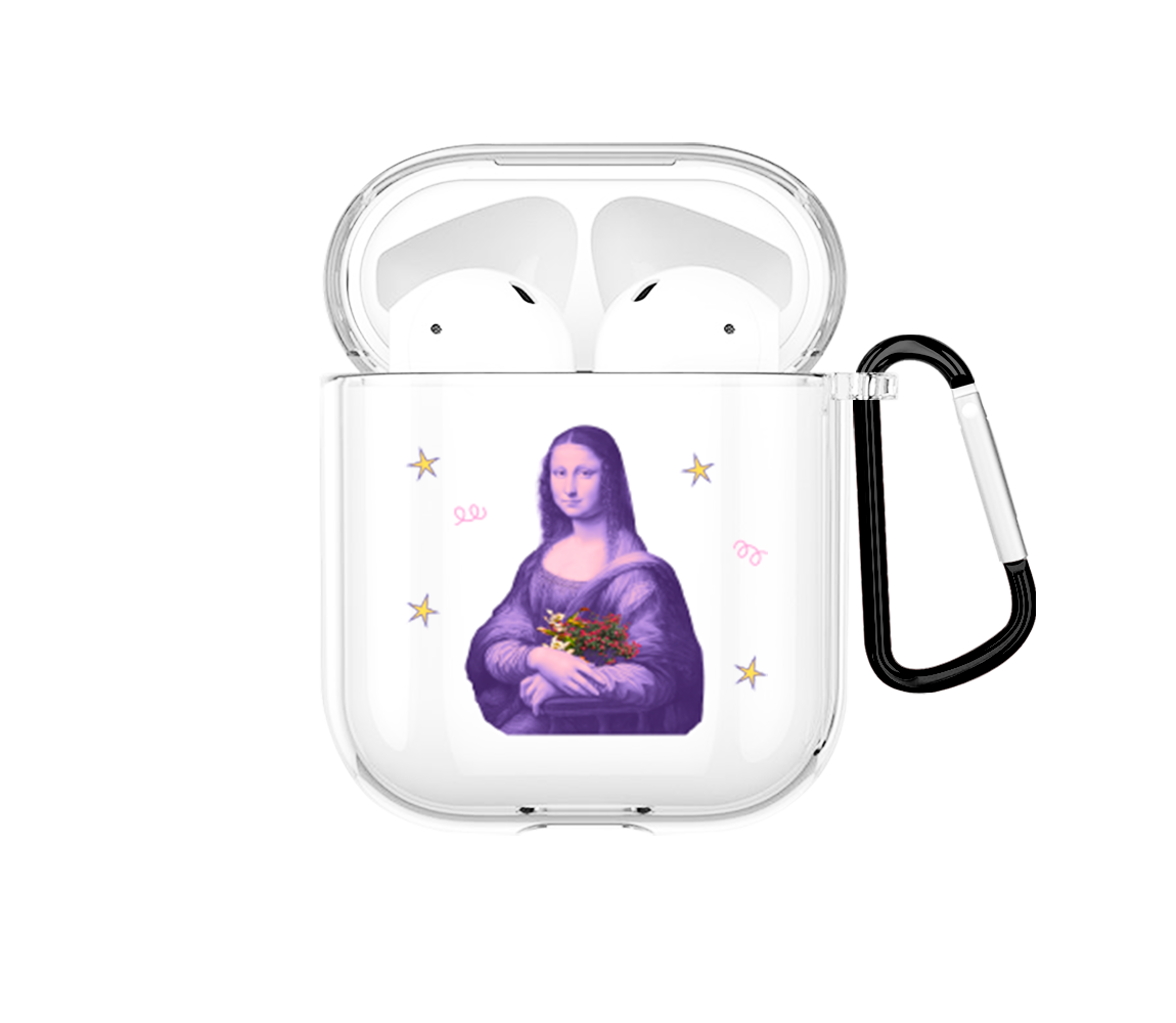 Mona lisa Airpods case - Mandala Cases 