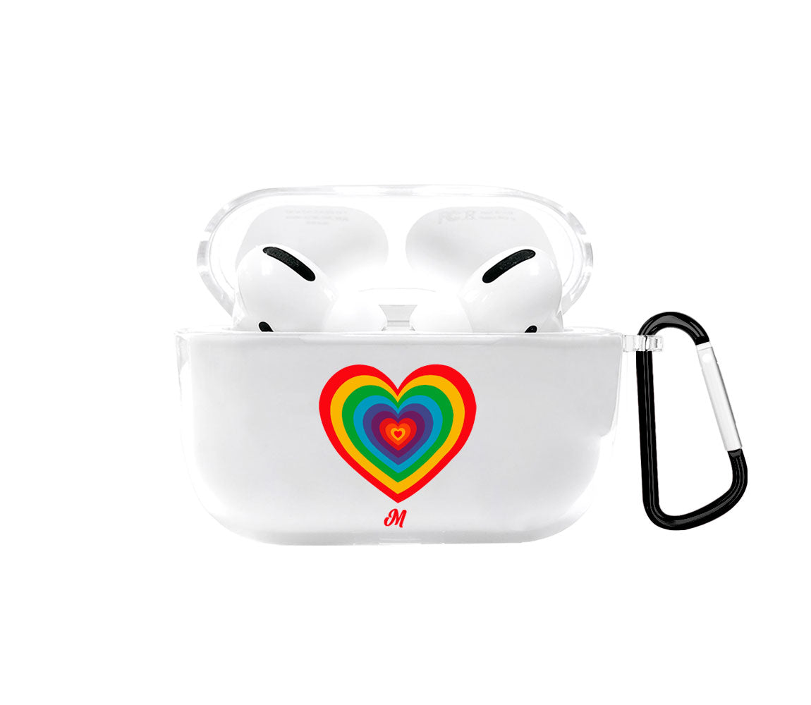 peace and love Airpods case - Mandala Cases