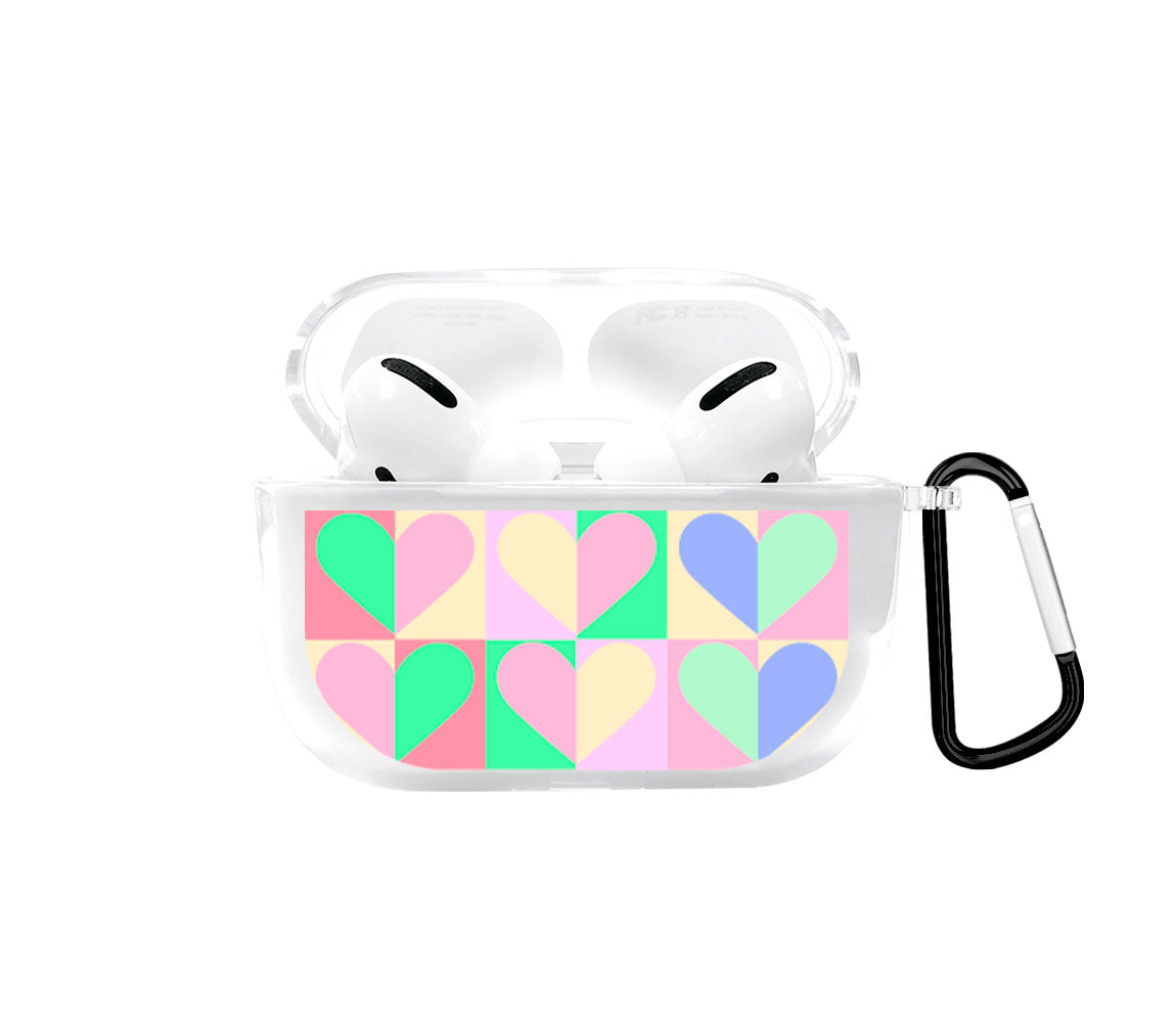 Corazones Lovely Airpods case - Mandala Cases