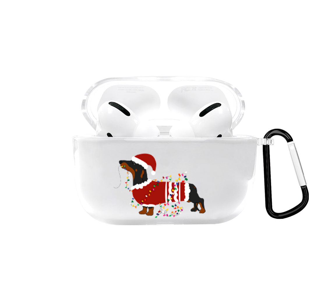 Perro Navideño Airpods case - Mandala Cases
