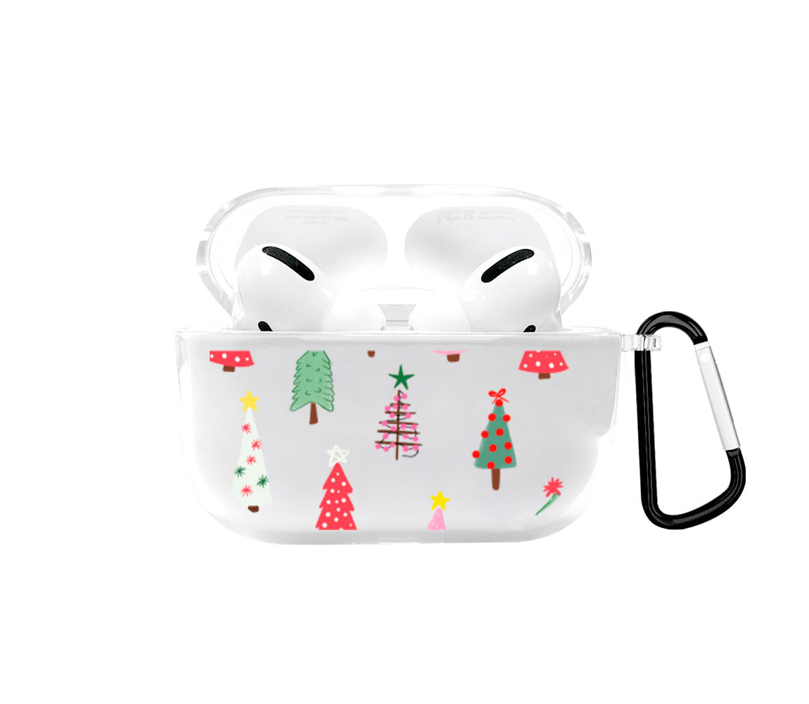Árboles de navidad Airpods case - Mandala Cases