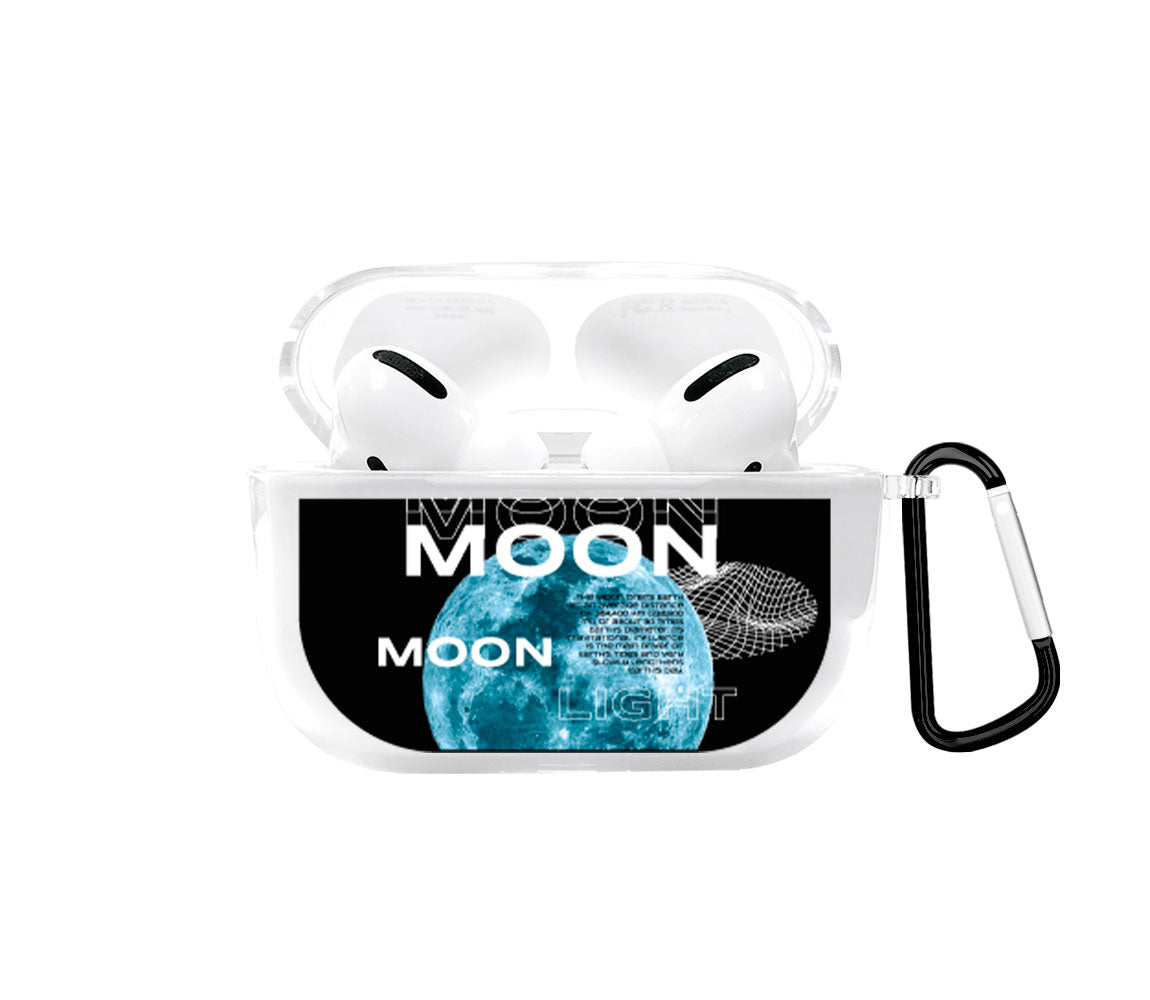 The moon Airpods case - Mandala Cases 