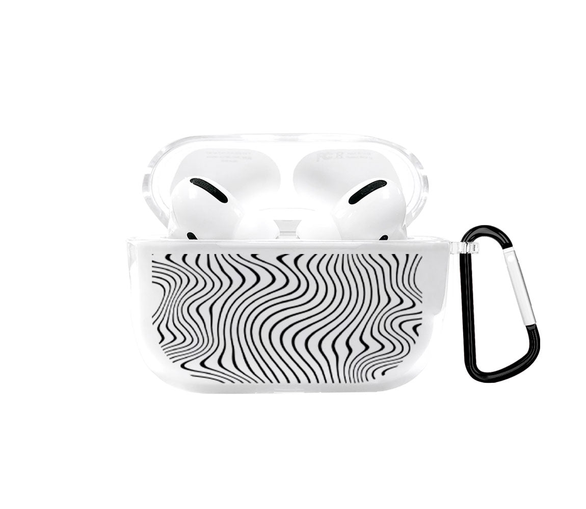 patron movimiento Airpods case - Mandala Cases
