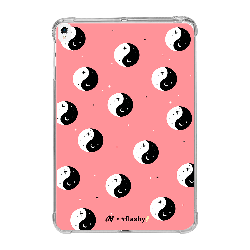 Pink Ying Yang iPad Case - Mandala Cases