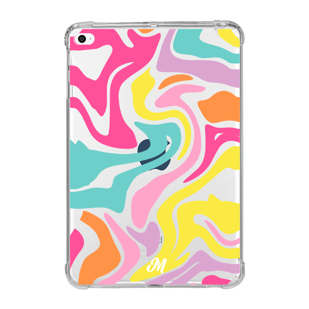 Color lines iPad Case - Mandala Cases