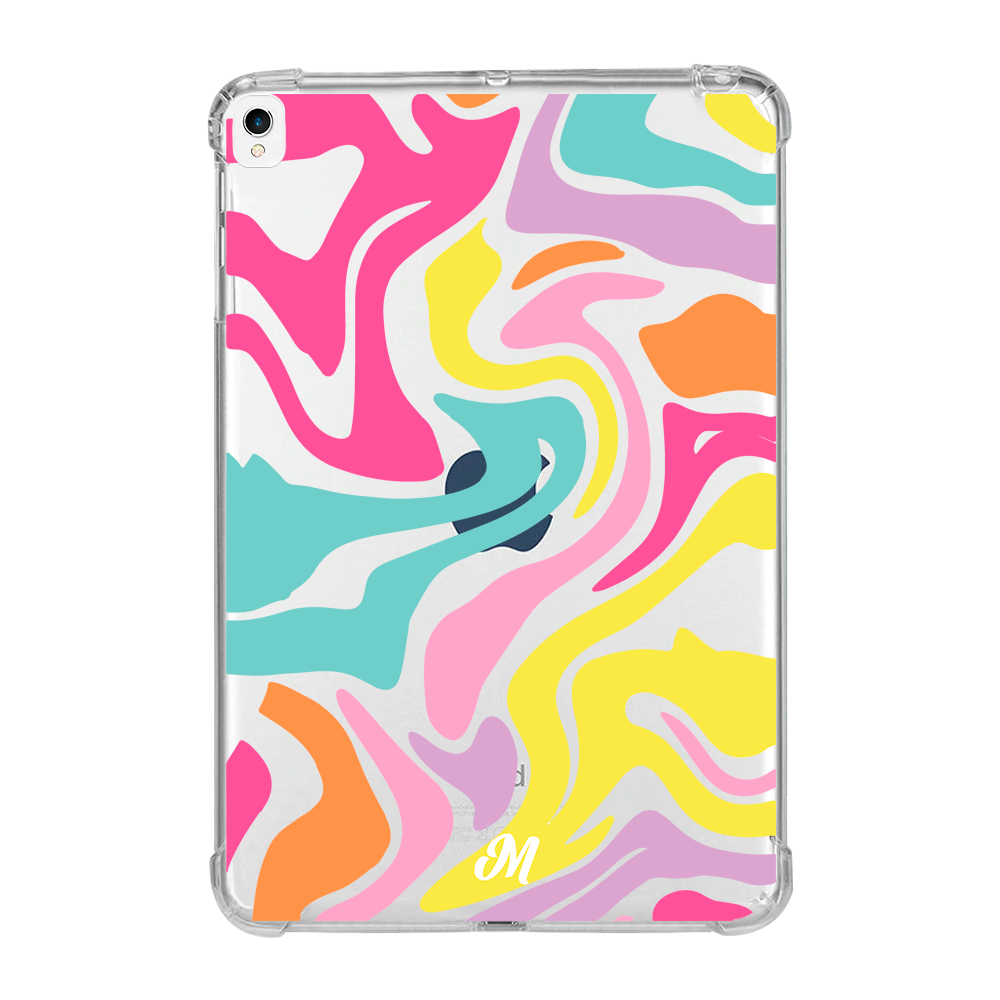 Color lines iPad Case - Mandala Cases