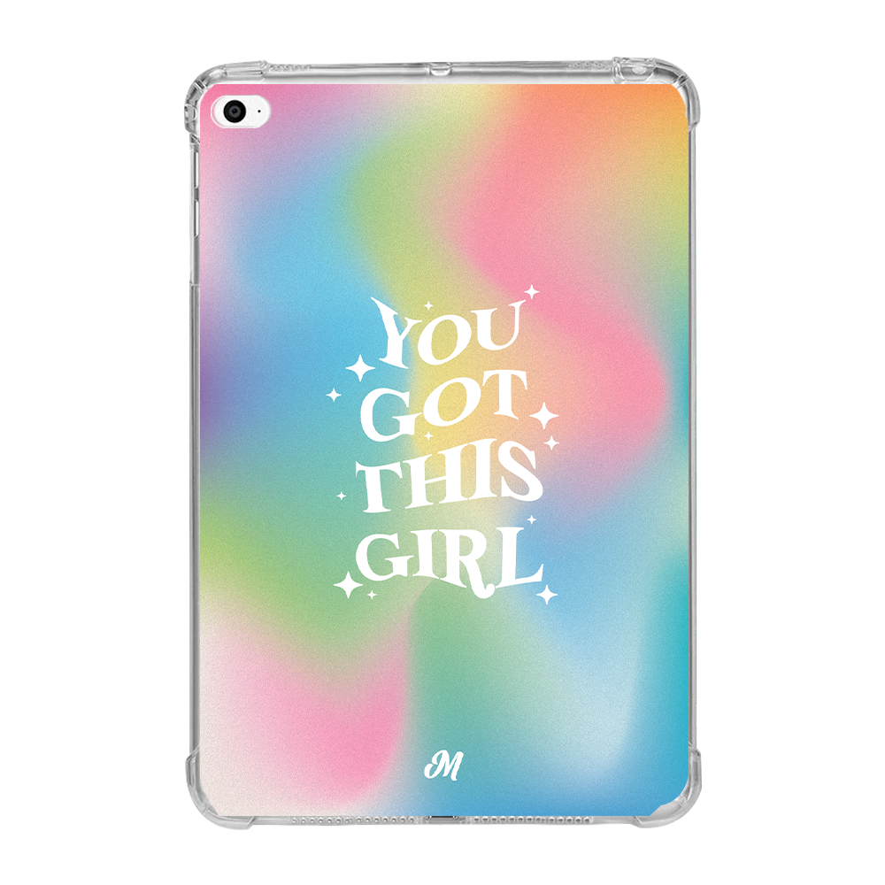 You Got This Girl iPad Case - Mandala Cases
