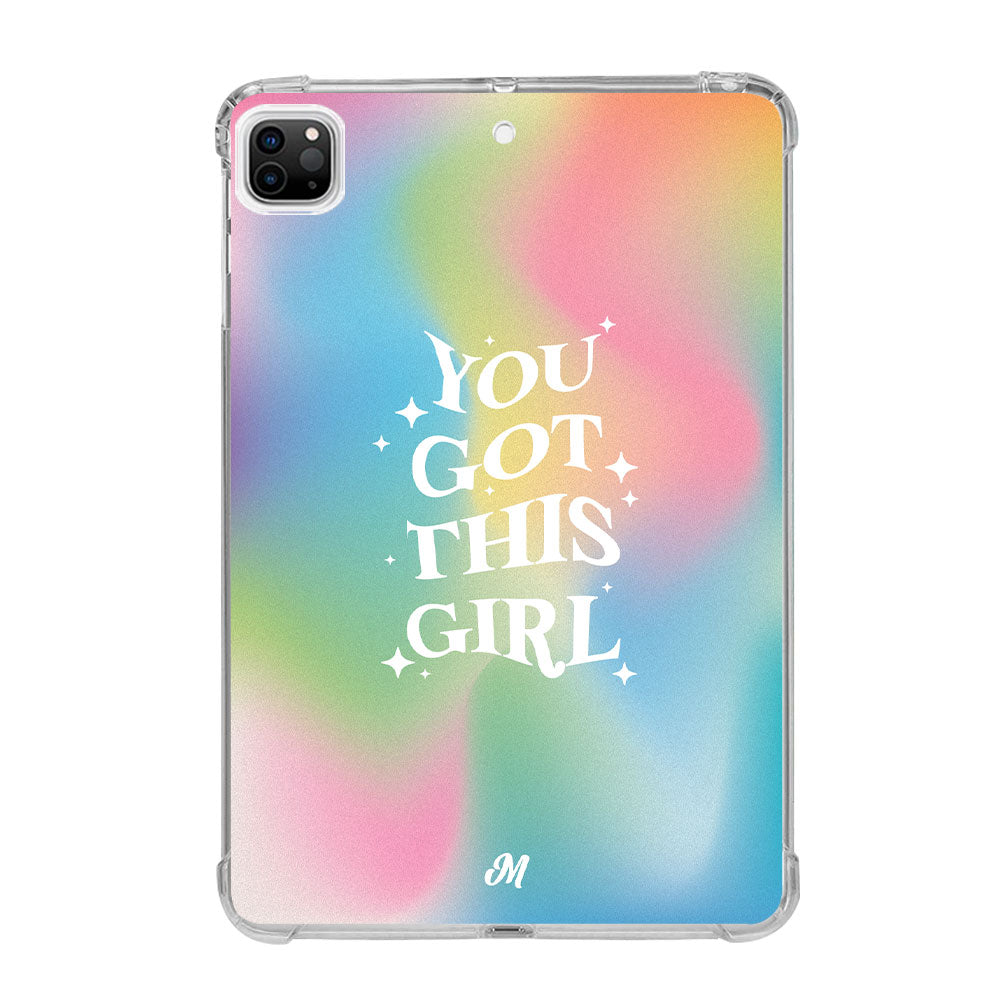 You Got This Girl iPad Case - Mandala Cases