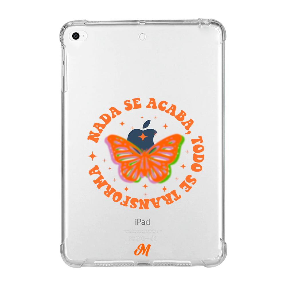 Nada se acaba todo se transforma iPad Case - Mandala Cases