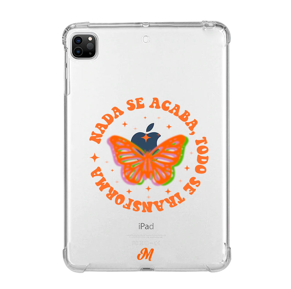 Nada se acaba todo se transforma iPad Case - Mandala Cases