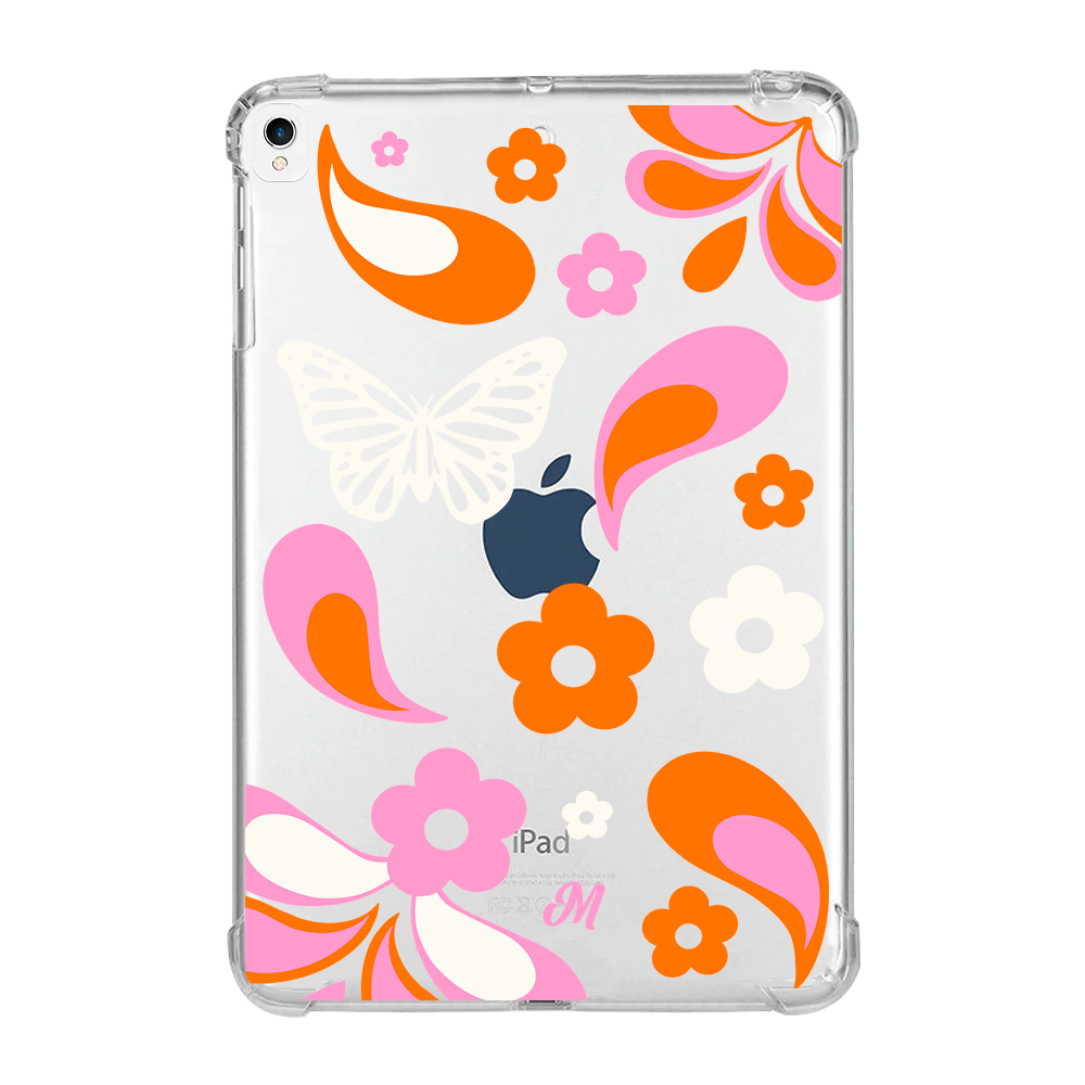 Flores Rojas Aesthetic iPad Case - Mandala Cases