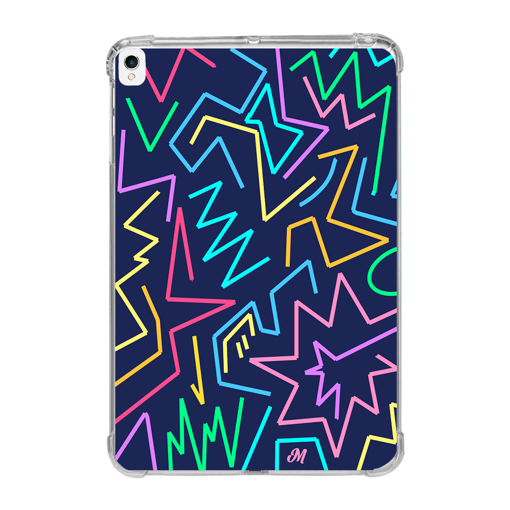 Lineas Magneticas Coloridas iPad Case - Mandala Cases