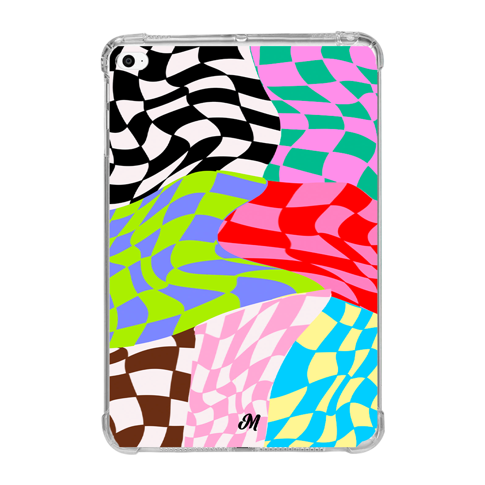 Square pattern iPad Case - Mandala Cases