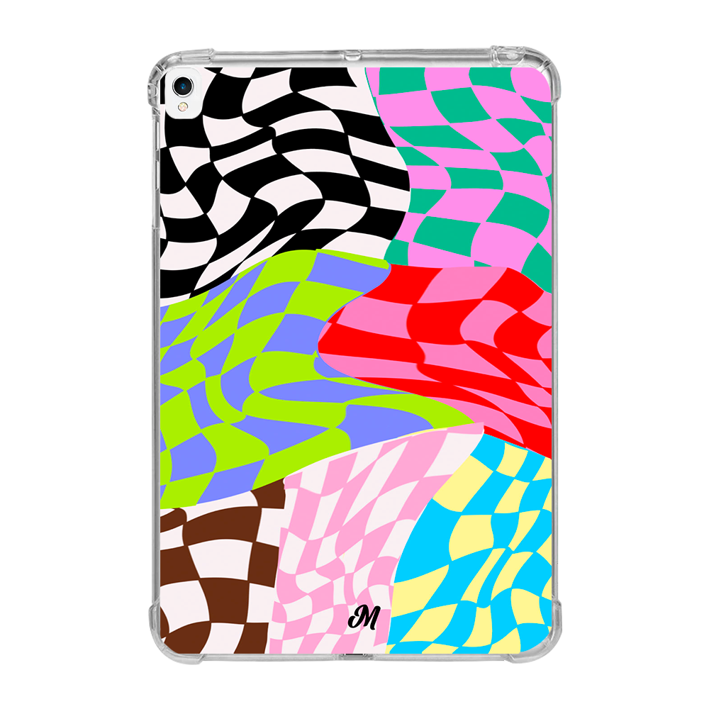 Square pattern iPad Case - Mandala Cases