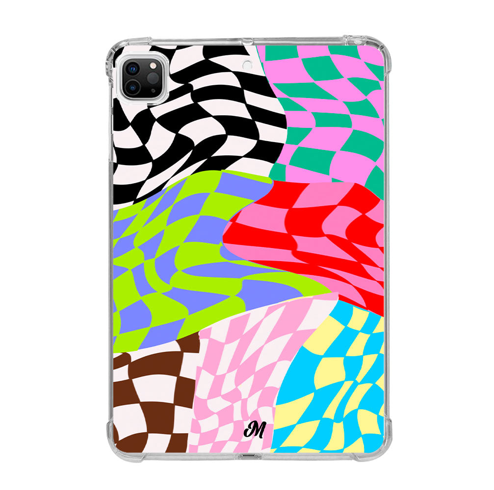 Square pattern iPad Case - Mandala Cases