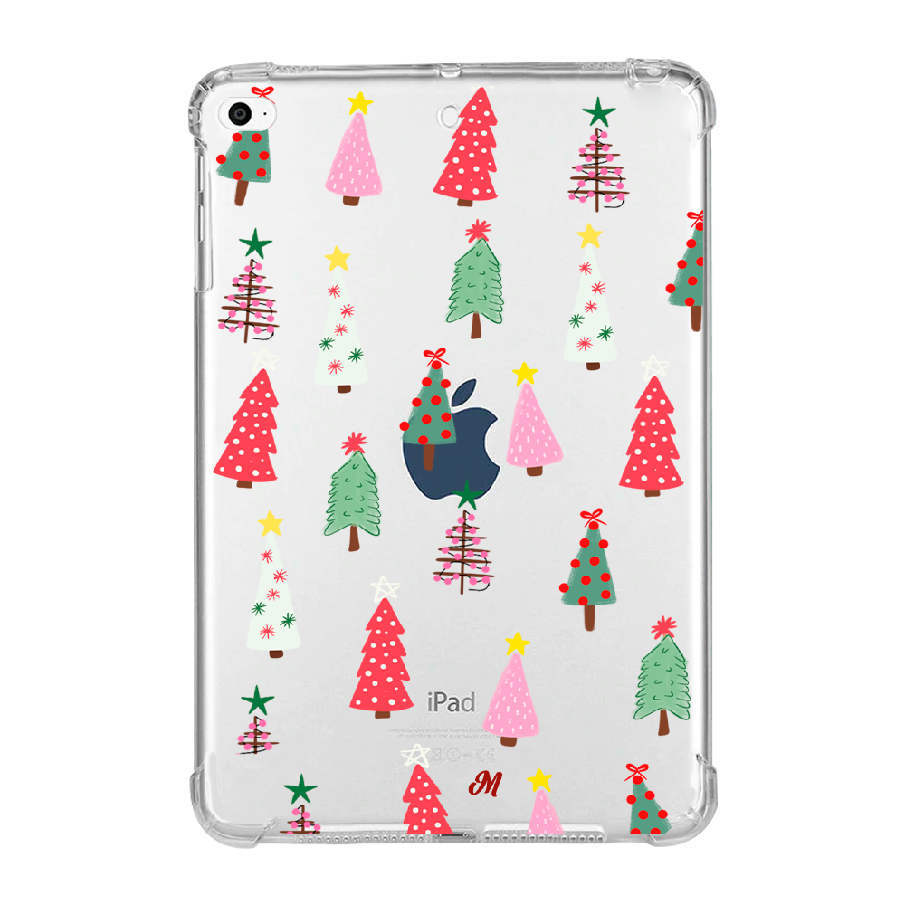 Arboles de navidad iPad Case - Mandala Cases