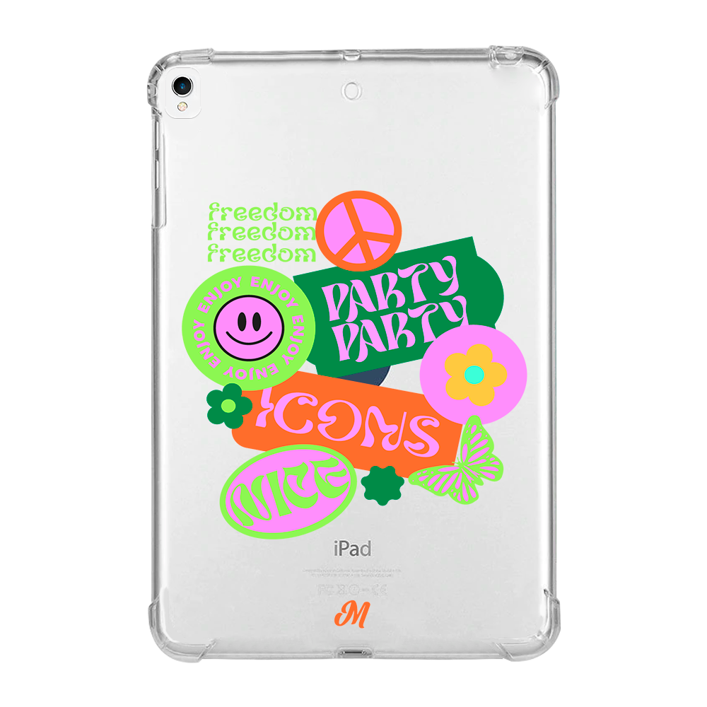 Freedom Stickers iPad Case - Mandala Cases 