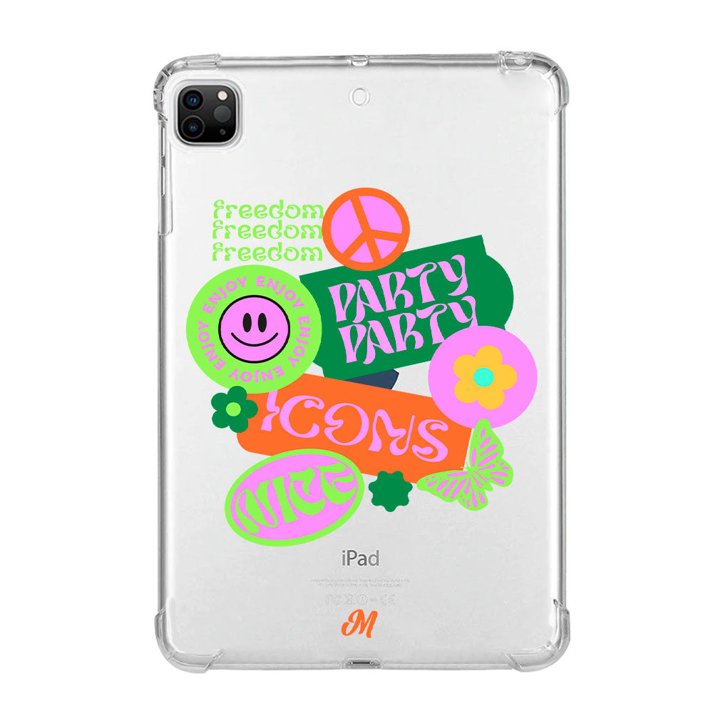 Freedom Stickers iPad Case - Mandala Cases