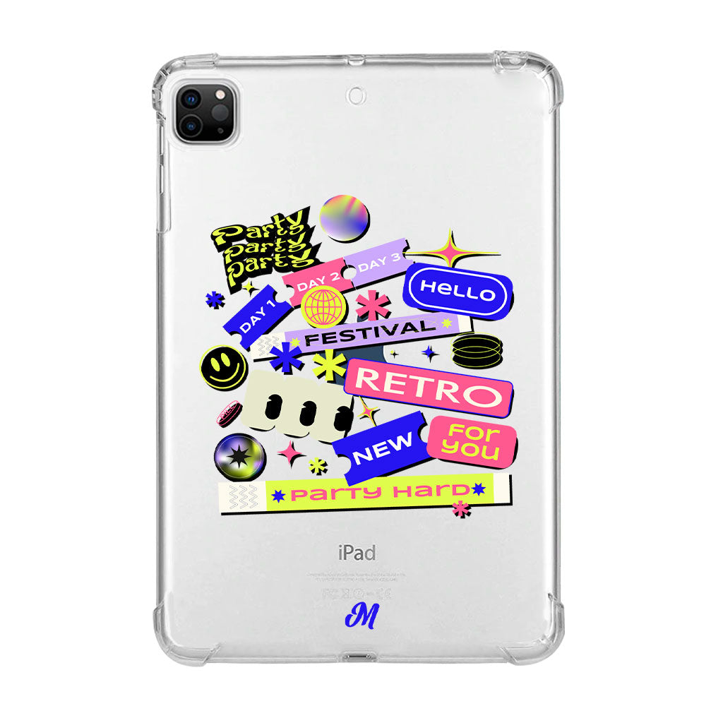 Festival Stickers iPad Case - Mandala Cases