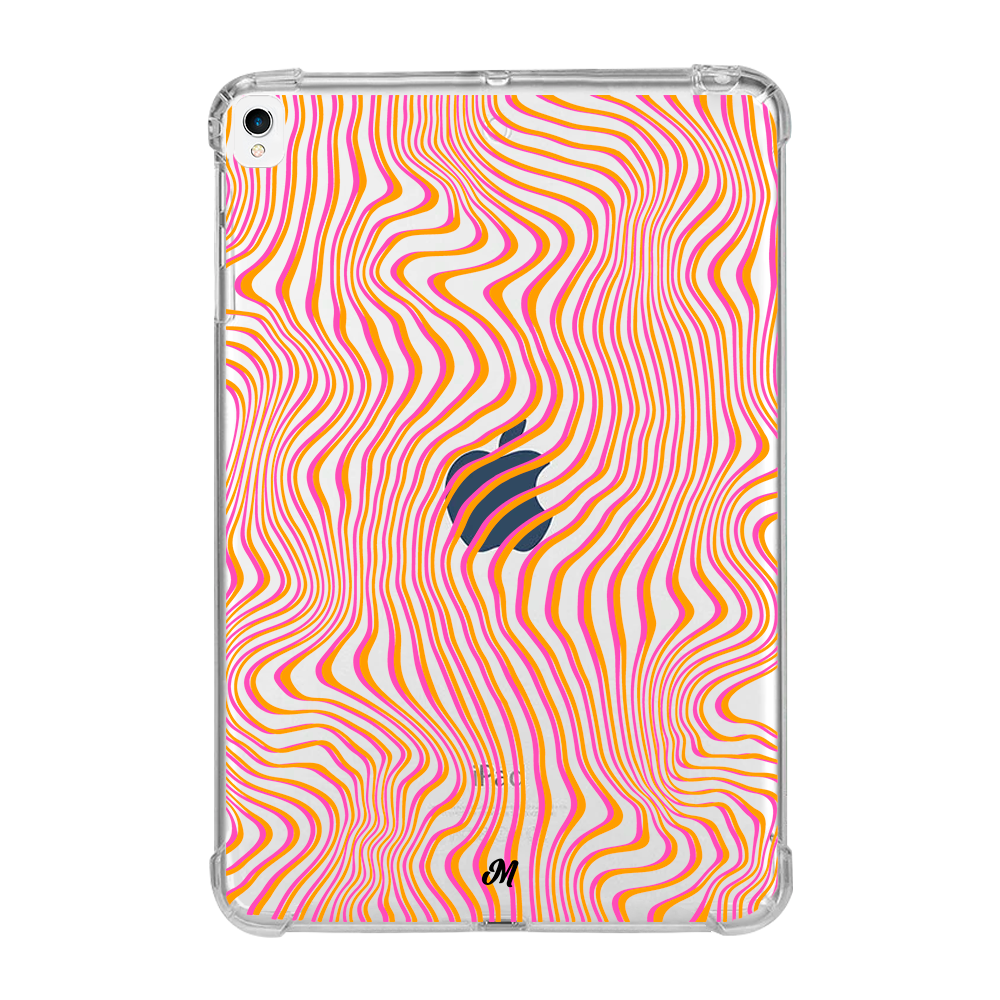 patron movimiento Naranja iPad Case - Mandala Cases