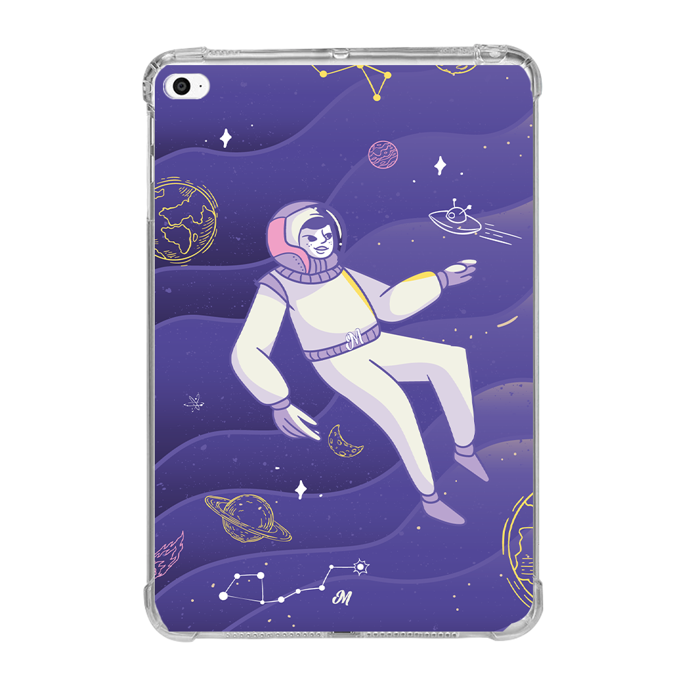 astronauta morado iPad Case - Mandala Cases 