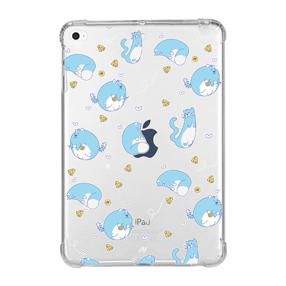 Gatos azules iPad Case - Mandala Cases